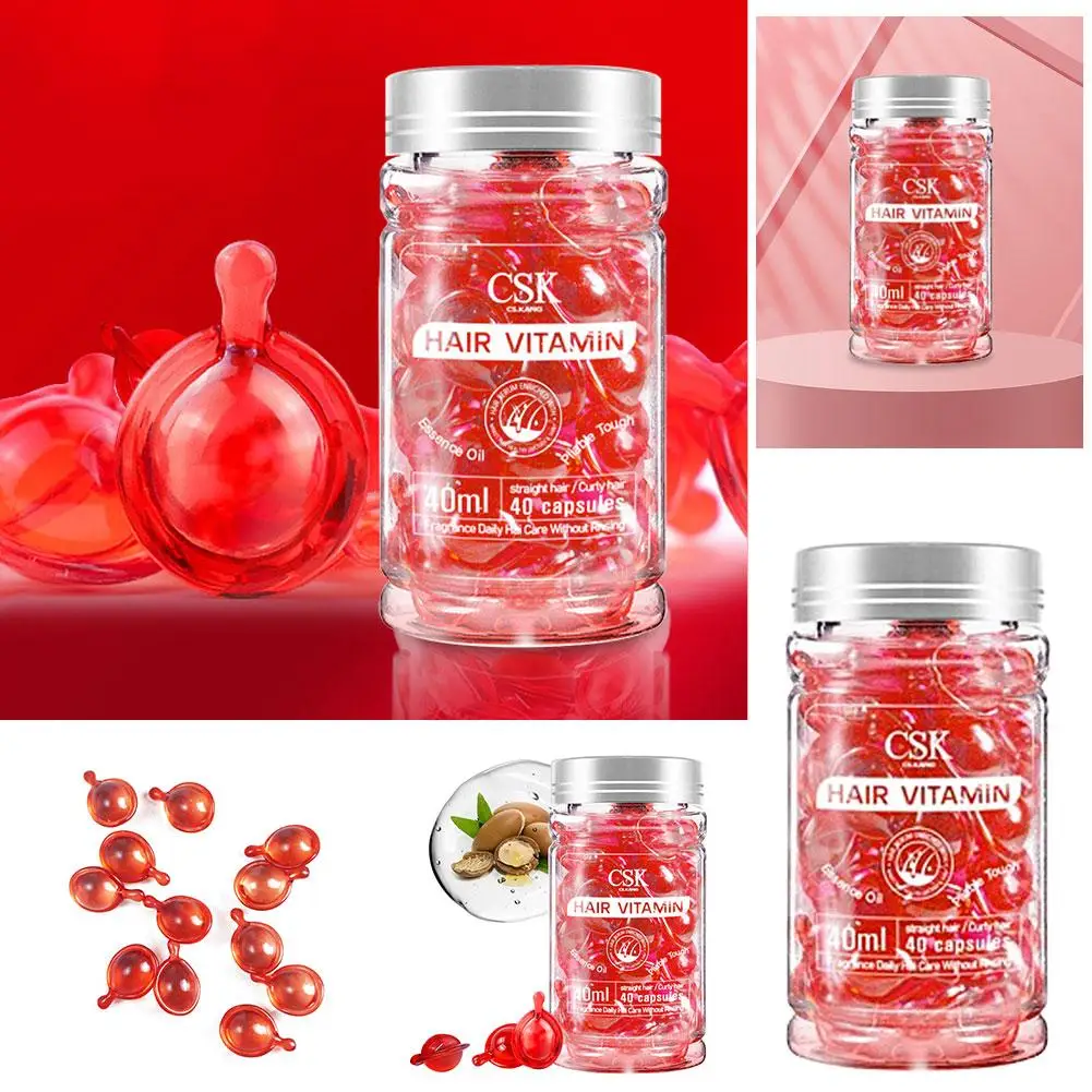 Капсулы с эссенцией для ухода за волосами эфирное масло завивки волос марокко