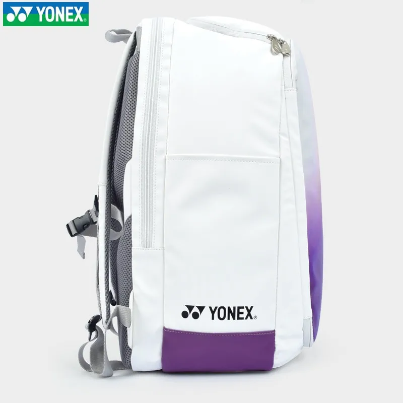 2023 Genuine Korean YONEX Badminton Bag 2 Pcs Tennis Backpack Personality Authentic Women Men Profession Match Sports Racket Bag
