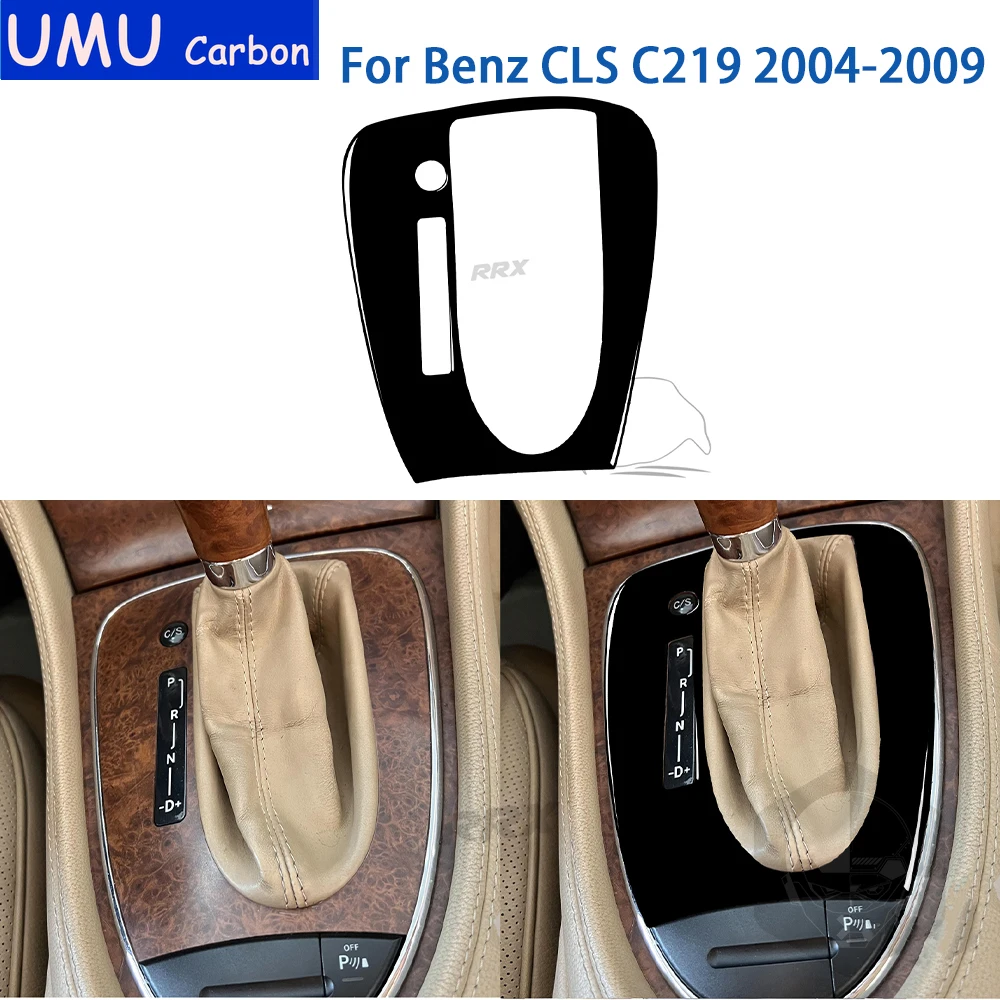 Для Mercedes Benz CLS C219 2004-2009 аксессуары автомобильные черные пластиковые внутренние