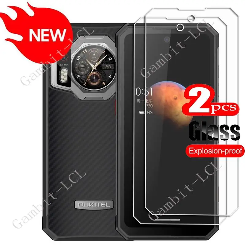 

2PCS FOR Oukitel WP21 Smartphone High HD Tempered Glass Protective On OukitelWP21 Ultra WP21Ultra Phone Screen Protector Film