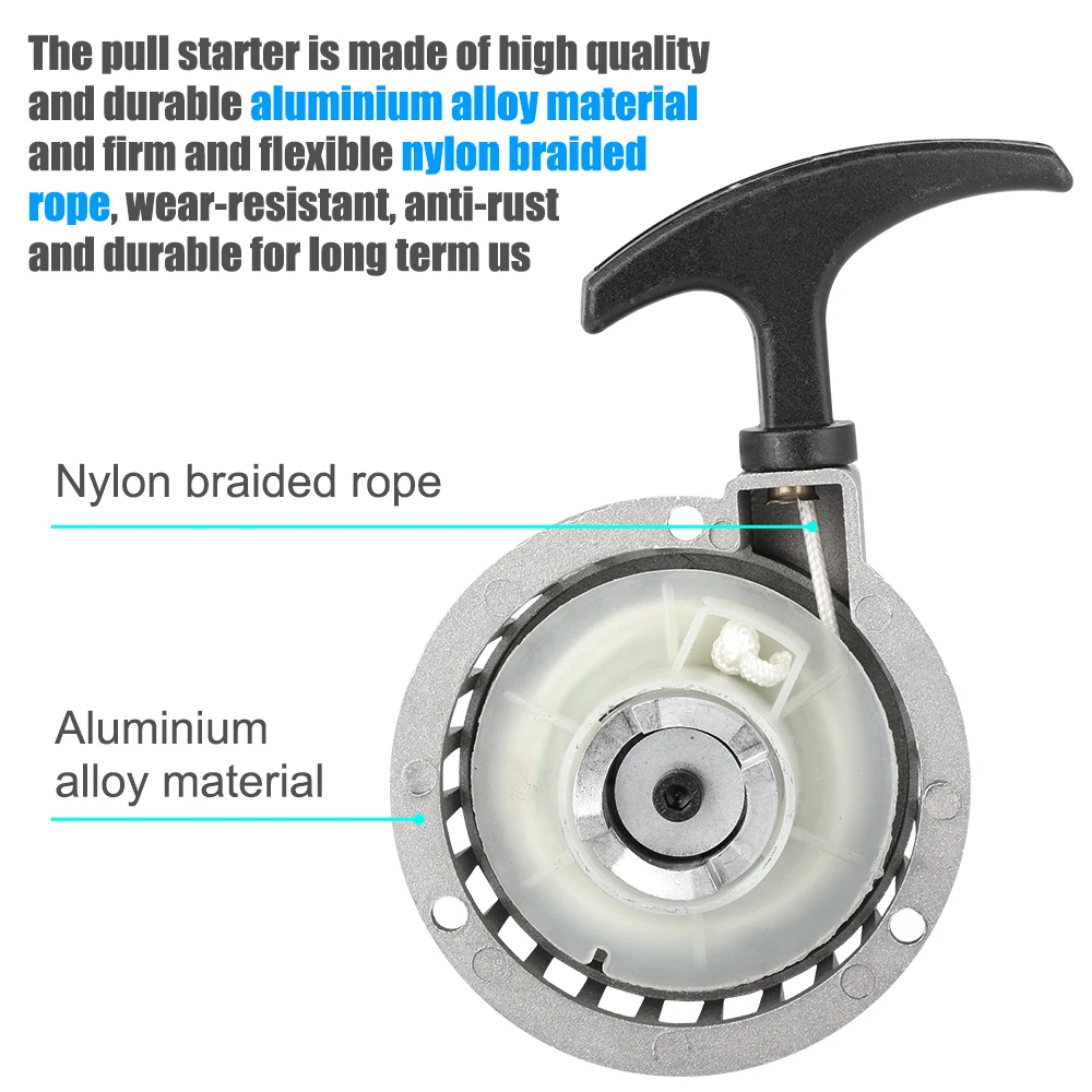 XCAN Тяговый Стартер Для 47cc-49cc 2-тактный Мини-выключатель Зажигания Мотоцикла