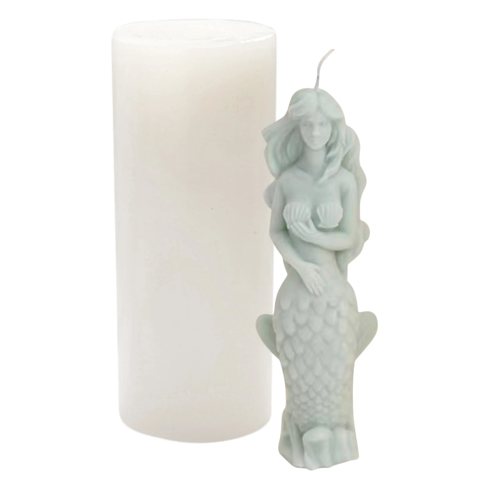 

New Mermaid Silicone Mould Fondant Cake Silicone Mould Fishtail Chocolate Mould Birthday Wedding Decoration DIY Chocolate Mold