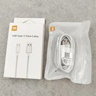 Оригинальный USB-кабель для Xiaomi Redmi Note 10 9 8 Pro 8T, кабель USB Type-C для быстрой зарядки, кабель быстрой зарядки для Mi 9 9T CC9 Pro A3
