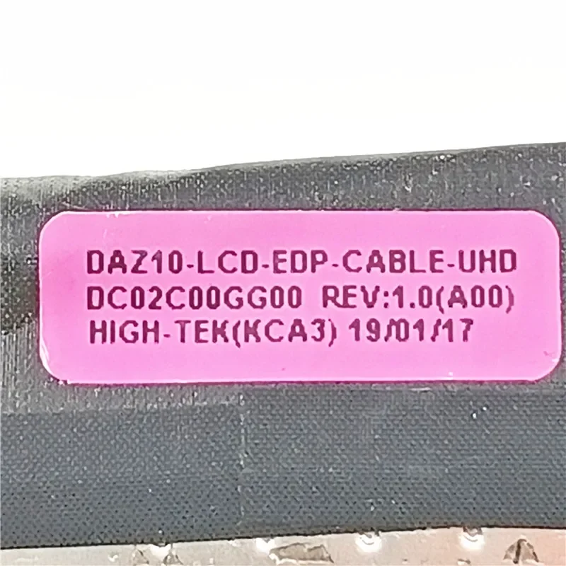 Сменный новый ЖК-кабель UHD для ноутбука DELL XPS 15 9575 Precision 5530 2 в 1 DAZ10 4K DC02C00. ГГ00 6243Г