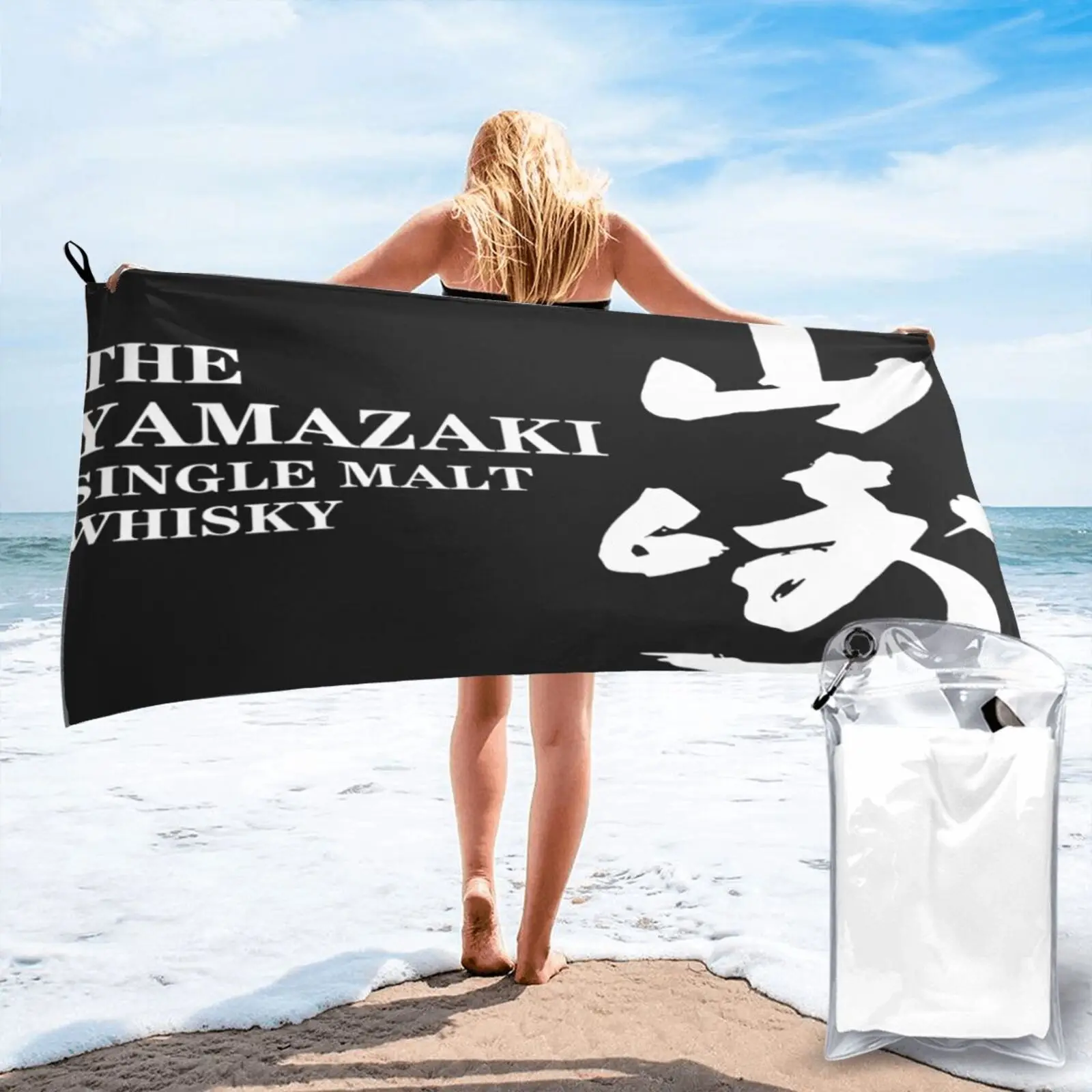 

Yamazaki Whiskey Suntory Japan Breweries Towel Sauna For Home Beach Towel Luxury Bath Hair Towel Large Beach Towel Beach Towel