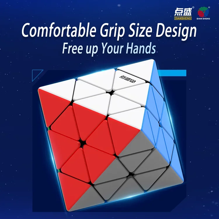 [CubeFun] Diansheng FTO Магнитный Куб ВОЛШЕБНЫЙ Развивающий пазл игрушка куб глянцевый