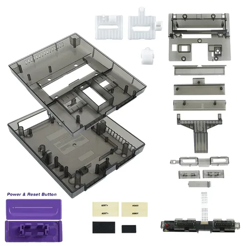 TicKnot, версия для США, оболочка для SNES, оболочка, прозрачная коробка для SNES, фотография