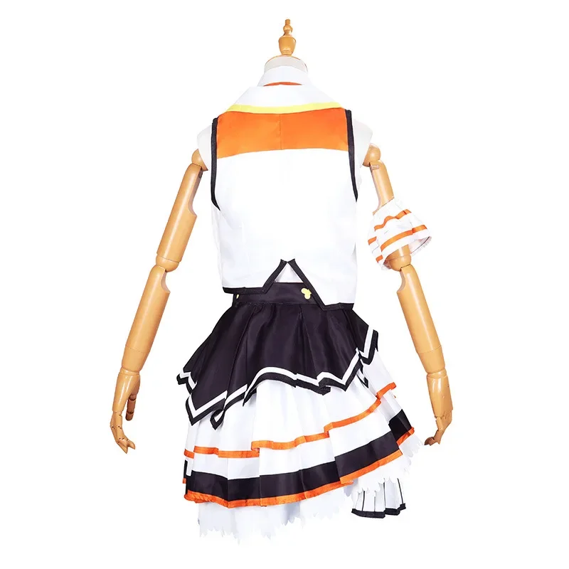 PJSK MORE JUMP Hanasato Minors Косплей Костюм Парик Обувь Женское Хэллоуин Карнавальное
