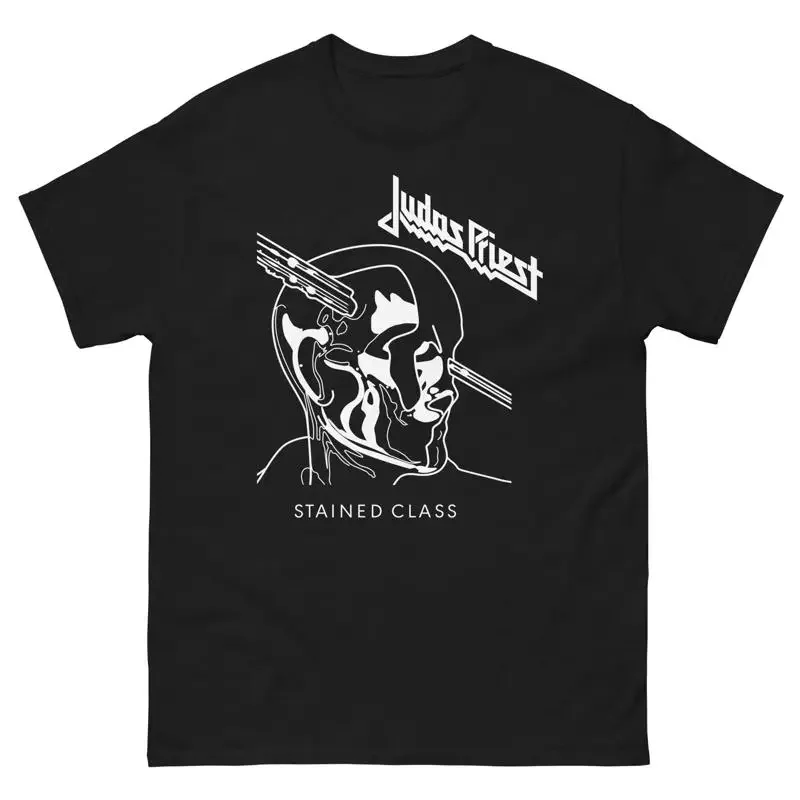Фото Футболка MerchMoment Judas Priest Stained Class, черная, новая №1