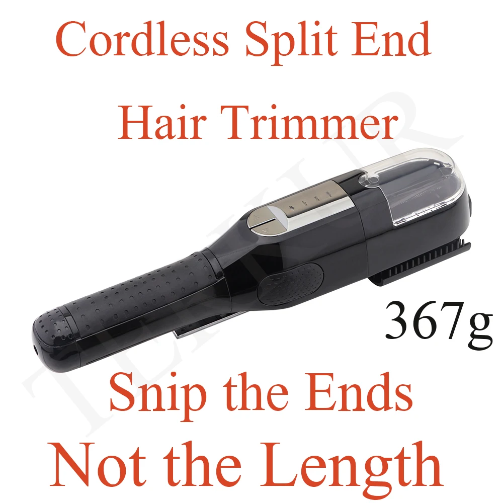 Split Hair Trimmer for Dry Damaged and Brittle Professional Automatic Split Ends Remover Cordless Cutting Wireless Charging Pro2