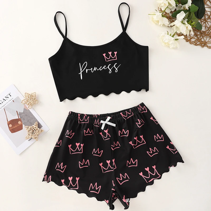 

Домашняя одежда, одежда для сна, V-образный вырез, атласный хлопковый цветочный принт, кружевные комплекты без рукавов, пижамы, ночная рубашк...