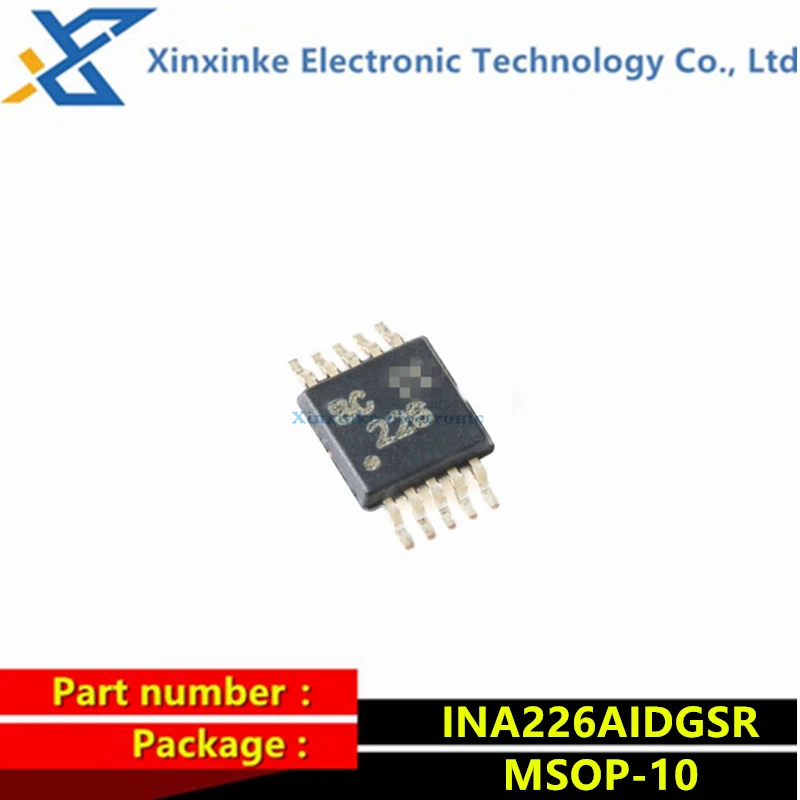 

INA226AIDGSR MSOP-10 Bidirectional Current/Power Monitor Chip