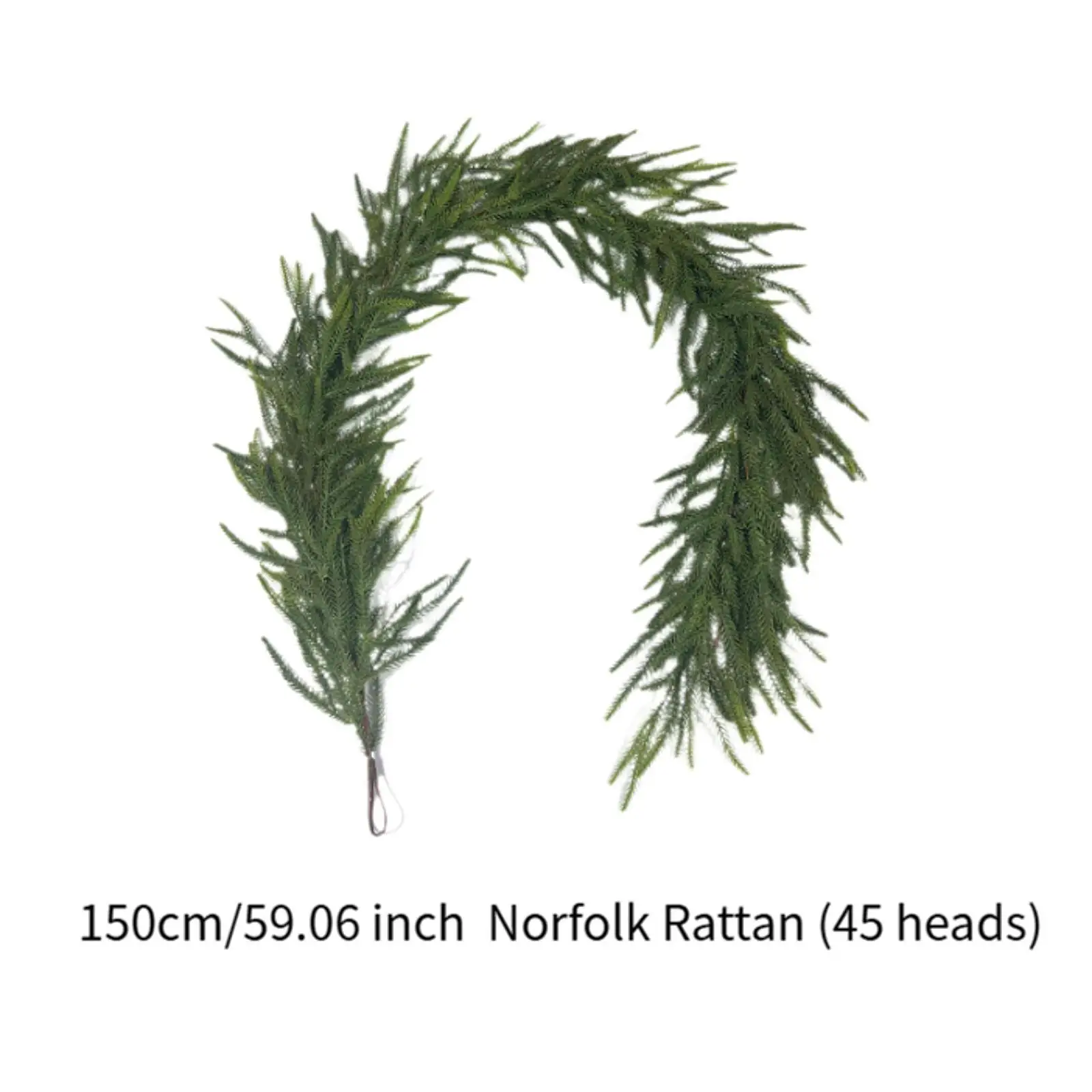 Рождественская гирлянда Norfolk Pine из рождественской елки украшение зеленый