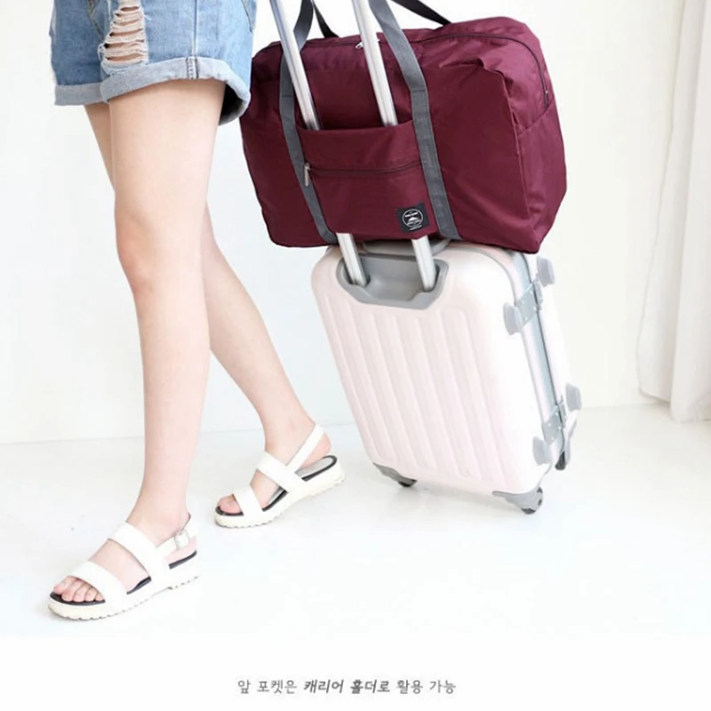 Портативная Водонепроницаемая Дорожная сумка унисекс складной спортивный мешок