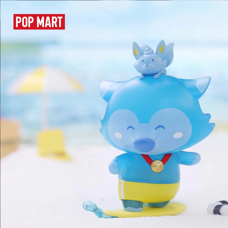 

the Goobi kid fox -Lil' foxes' summer Series animal story toys Blind Box Doll Binary Action Figure Birthday Gift