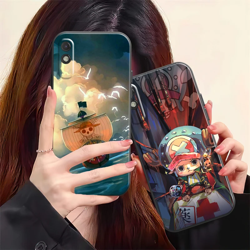 

One Piece Anime Phone Case For Xiaomi Redmi 9 9i 9AT 9T 9A 9C 10 Note 9 9T 9S 10 10 Pro 10S 10 5G Funda Black Carcasa Soft Back