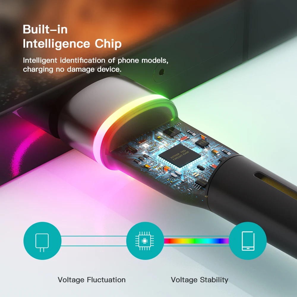Кабель зарядный Essager USB Type-C 3 А для Xiaomi 12/Redmi Note 11 Pro/Realme/Samsung/Huawei |