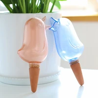 2 pieces of small bird self service lazy waterer garden automatic watering tool cute bird indoor drip irrigation