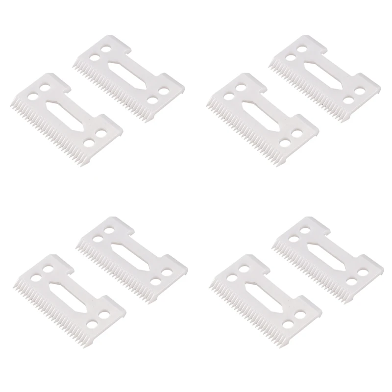

New 8Pcs 28 Teeth Zirconia Ceramic Clipper Blade For Wahl Senior Clipper