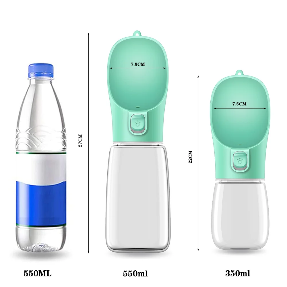 Бутылка для воды домашних животных портативная чашка питья уличная дорожная