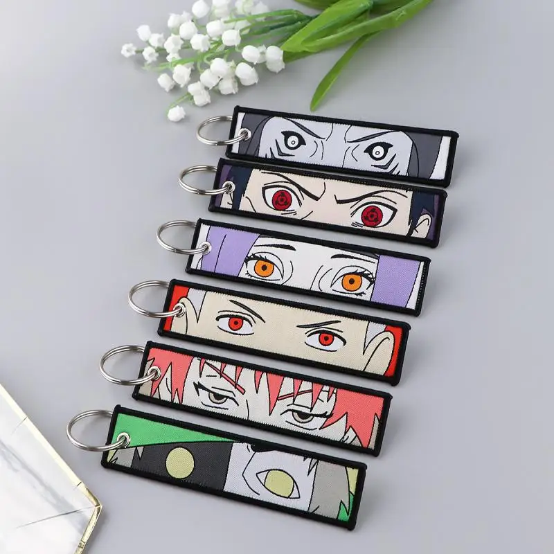 Брелок Наруто Акацуки Bandai красный