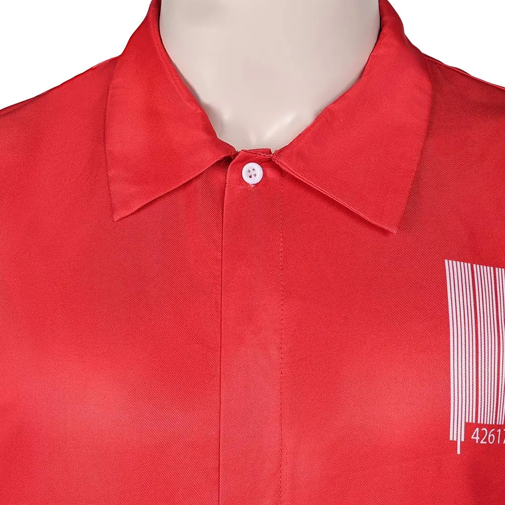 Joey Косплей Красный Комбинезон Необычные Наряды Группа Узел Костюм Маскировка