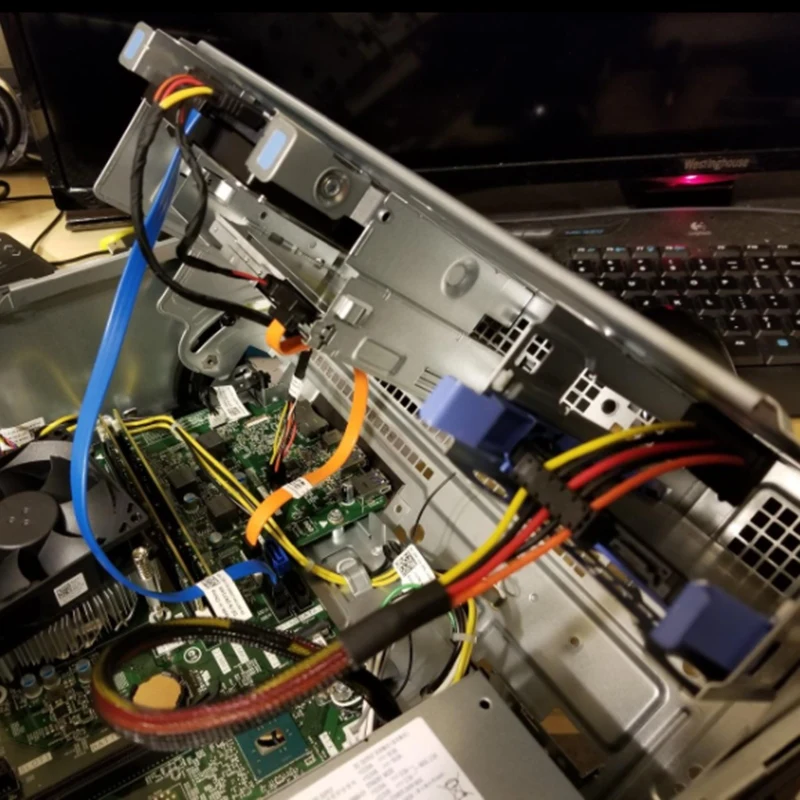 Кабель питания HDD SATA 15-контактный X2-мини-6-контактный ATX для Dell Inspiron 3653 3650