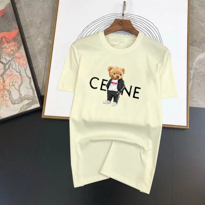 

Fashion Summer Cotton Mens T-Shirts for Men Hip Hop Luxury Brand Clothing Letter Print T Shirts Women Tee Shirts Free Shipping