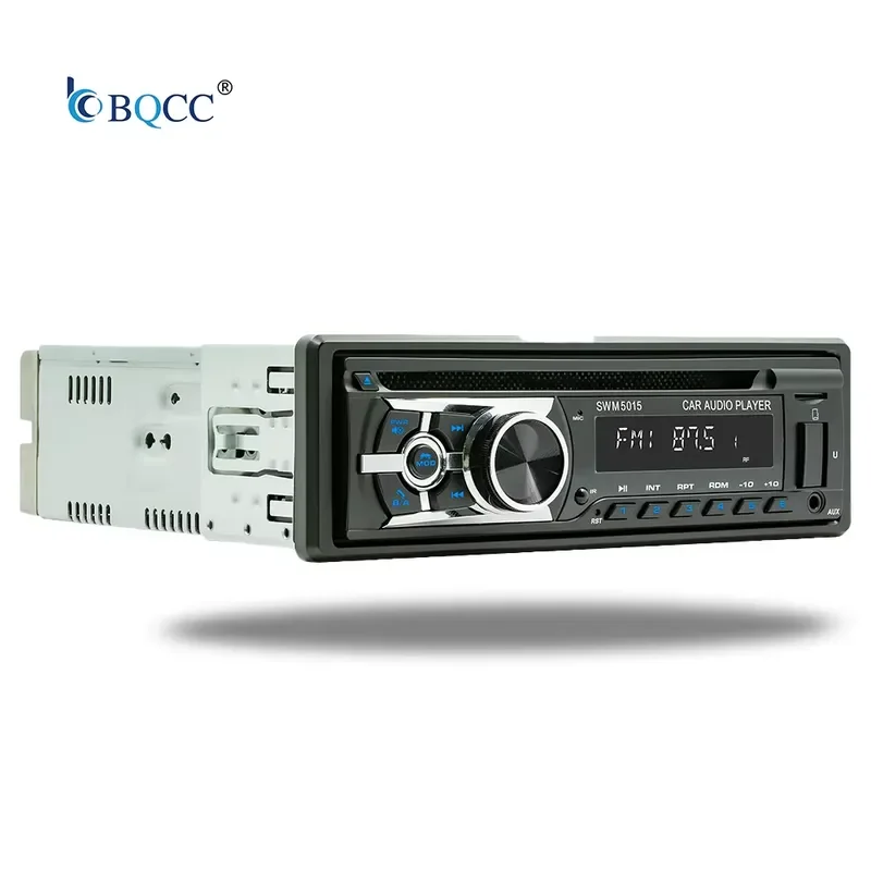 Фото Горячая новинка 2026: Автомагнитола BQCC 1DIN с DVD, FM/AM/RDS радио, Bluetooth, регулировкой звука, USB/AUX входом, TF, защитой от перенапряжения и внешним дисплеем №2