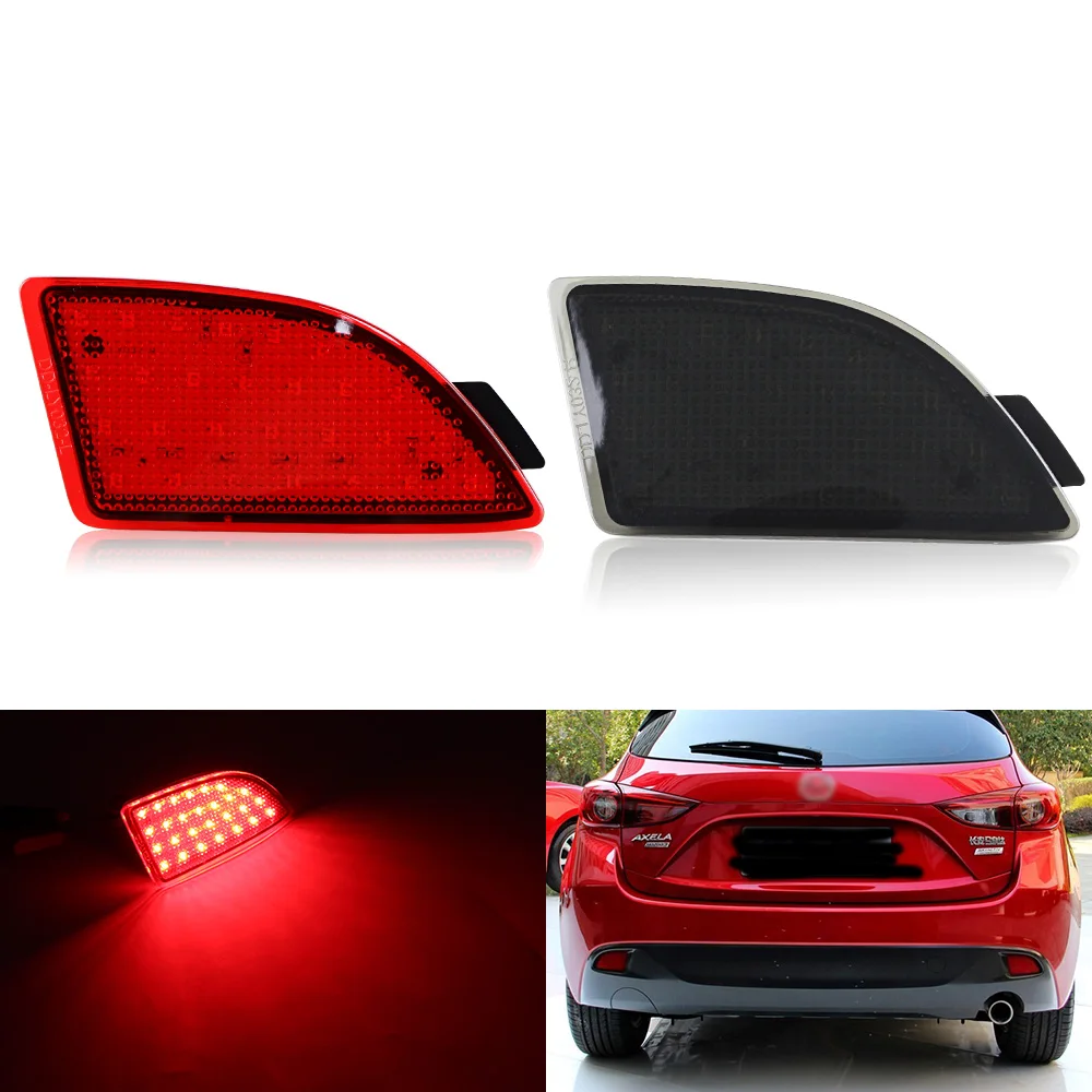 

2 светодиодный, светодиодные фонари для заднего бампера Mazda3 hatchback