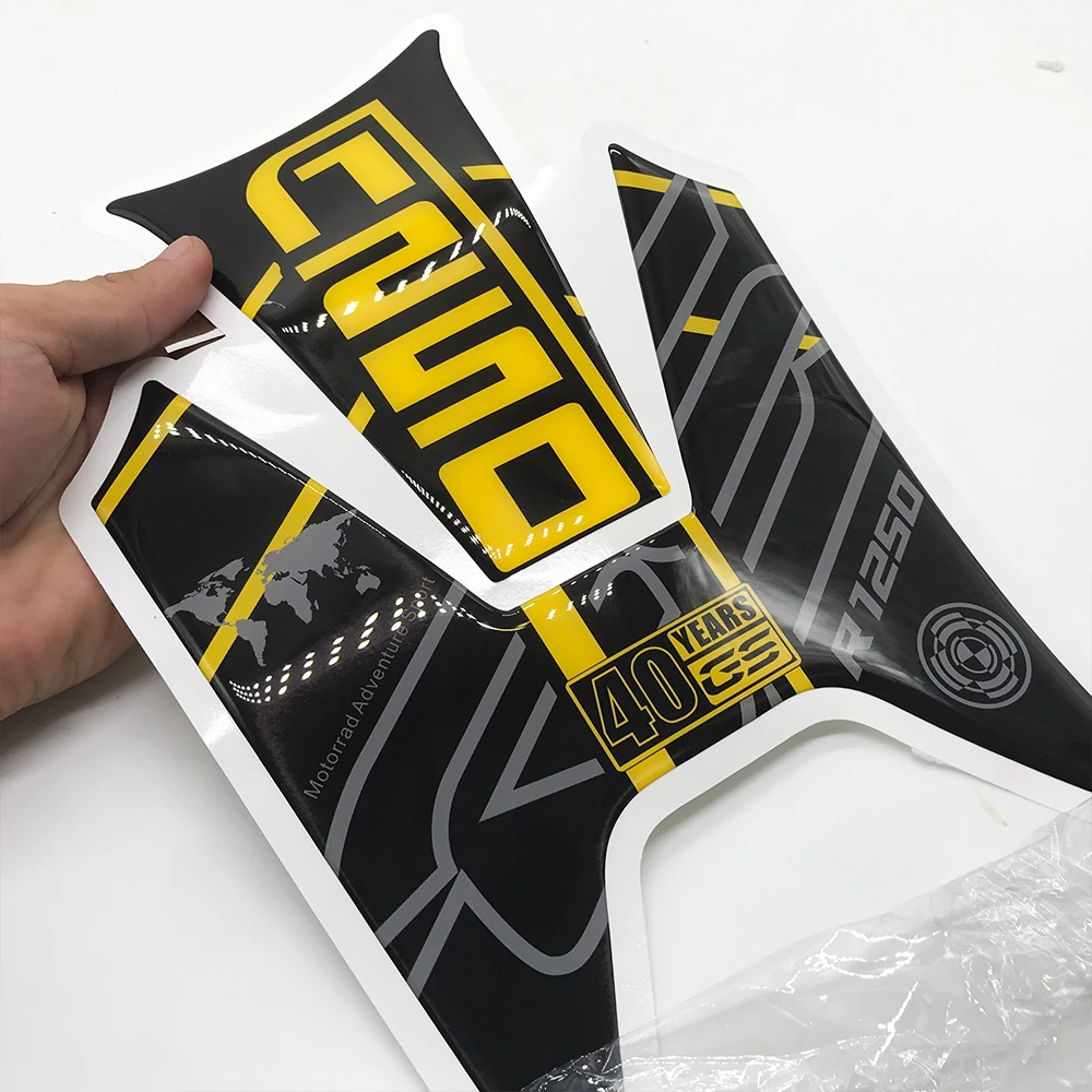 

Трехмерная задняя панель на бензобак для Мотоцикла BMW R1250GS 40 лет GS Triple Black 2020 2021