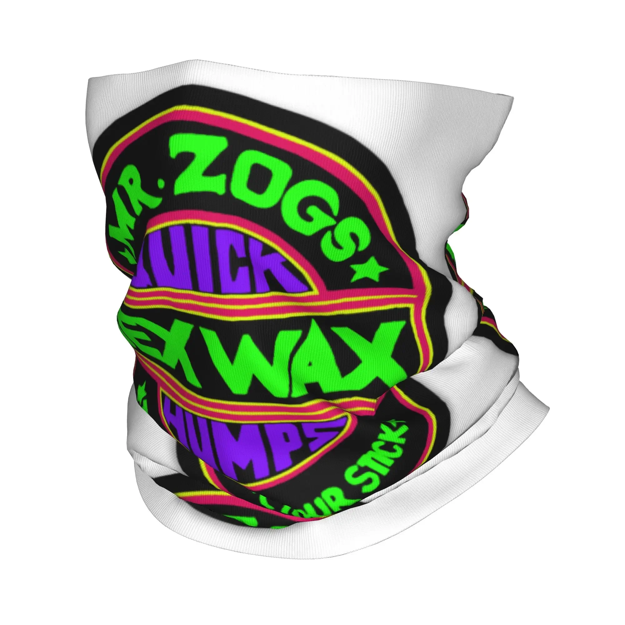 Фото Новая бандана-шарф-гетр Sex Wax Logo Mr Zogs для мужчин и женщин, зимняя, для лыж и походов, маска для лица №1