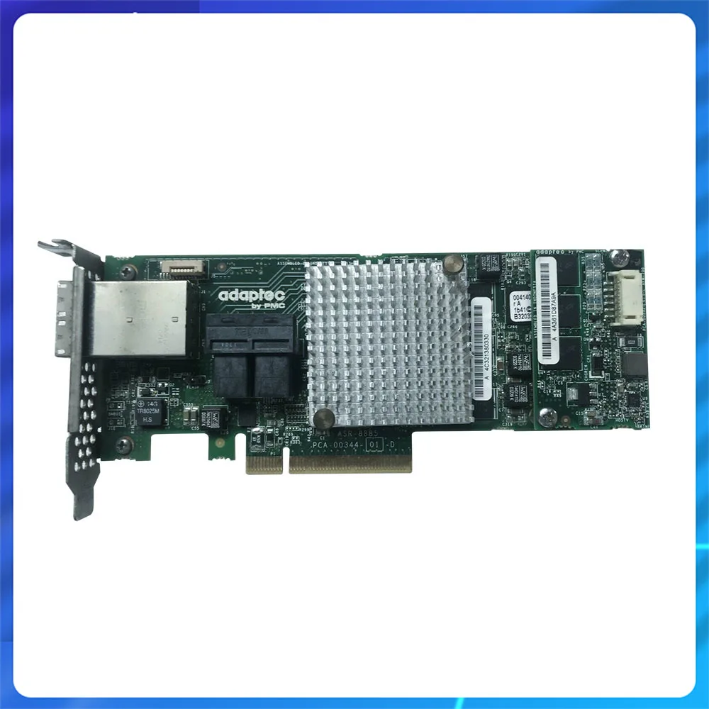 

Original for Dell ASR-8885 2277000-R 24VP1 Adaptec RAID Array Card PCI-E 16-Port 12Gb SAS Controller / Without Battery Cache