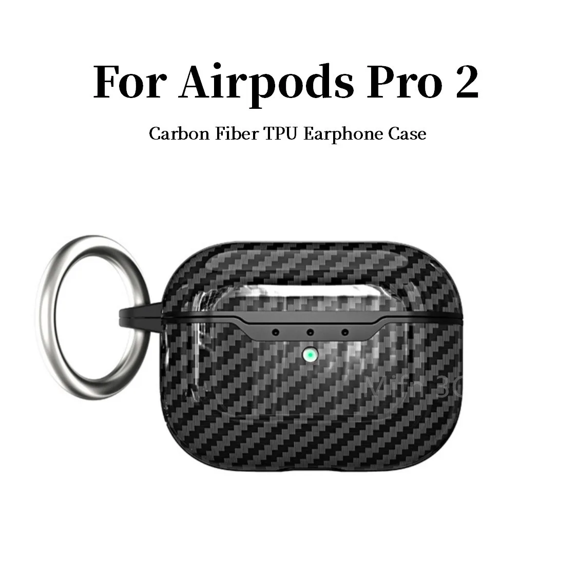 

Чехол 2022 для Airpods Pro 2 Gen 2022, чехол из углеродного волокна для беспроводной Bluetooth-гарнитуры, защитный чехол из ТПУ для Airpod 1 2 3 Pro 2, чехол