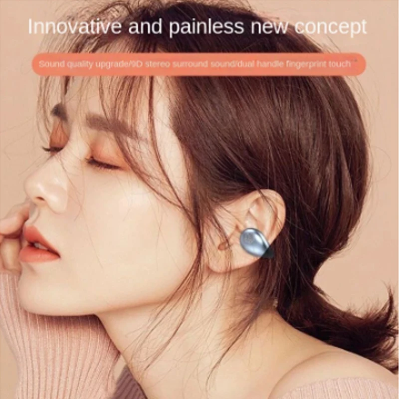 

Bone Conduction Bluetooth Headset Ear Hook Type For Long Time Wearing For Samsung Galaxy S8 S9 Note8 Note9 W23 Flip Vivo Y30 Y32