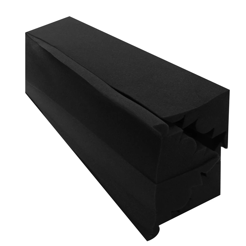 4 шт. 12 х 48 см акустическая звукоизоляционная пена огнестойкая ловушка для басов