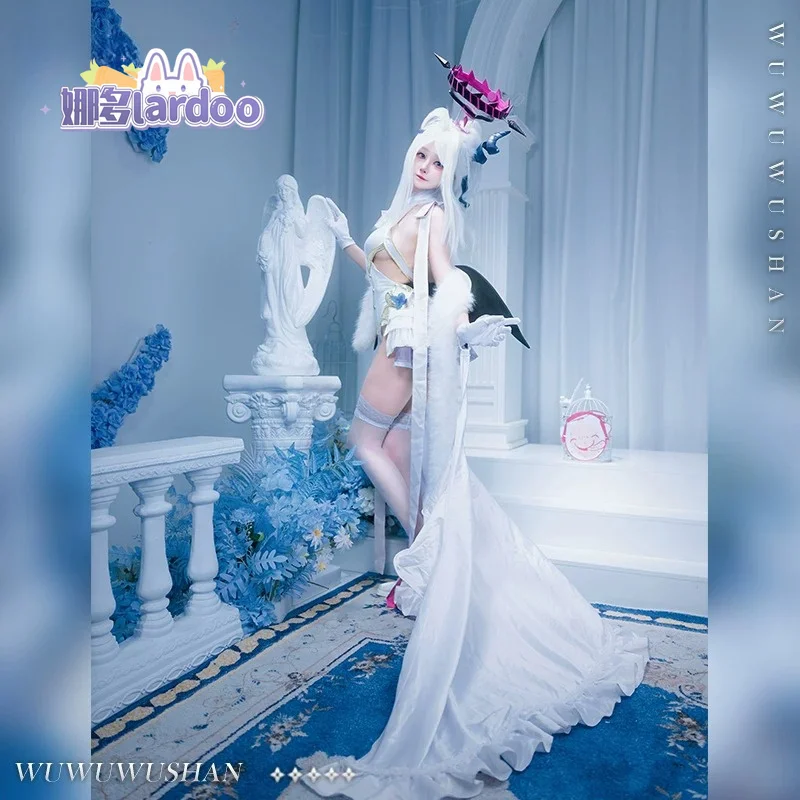 Фото Костюм для косплея по игре Azur Lane: Сорасаки Хина, униформа для Хэллоуина, карнавальный реквизит для женщин и мужчин №3