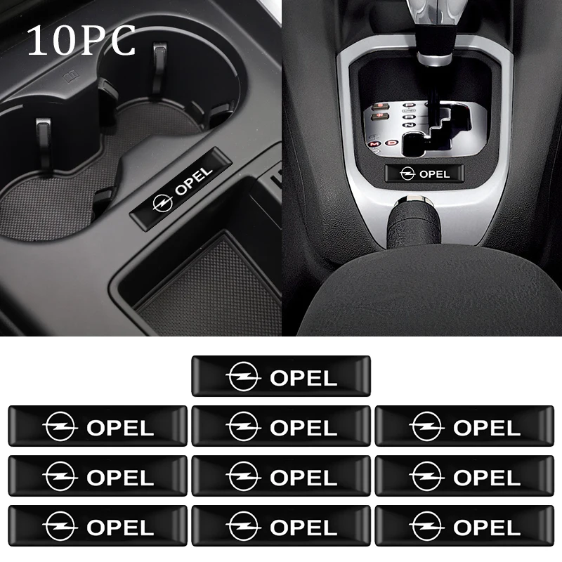 

3D Epoxy Car Sticker Flags Emblem Decal Auto Decoration For Opel Vectra C Insignia Mokka OPC H G Corsa Insignia Antara Zafira B
