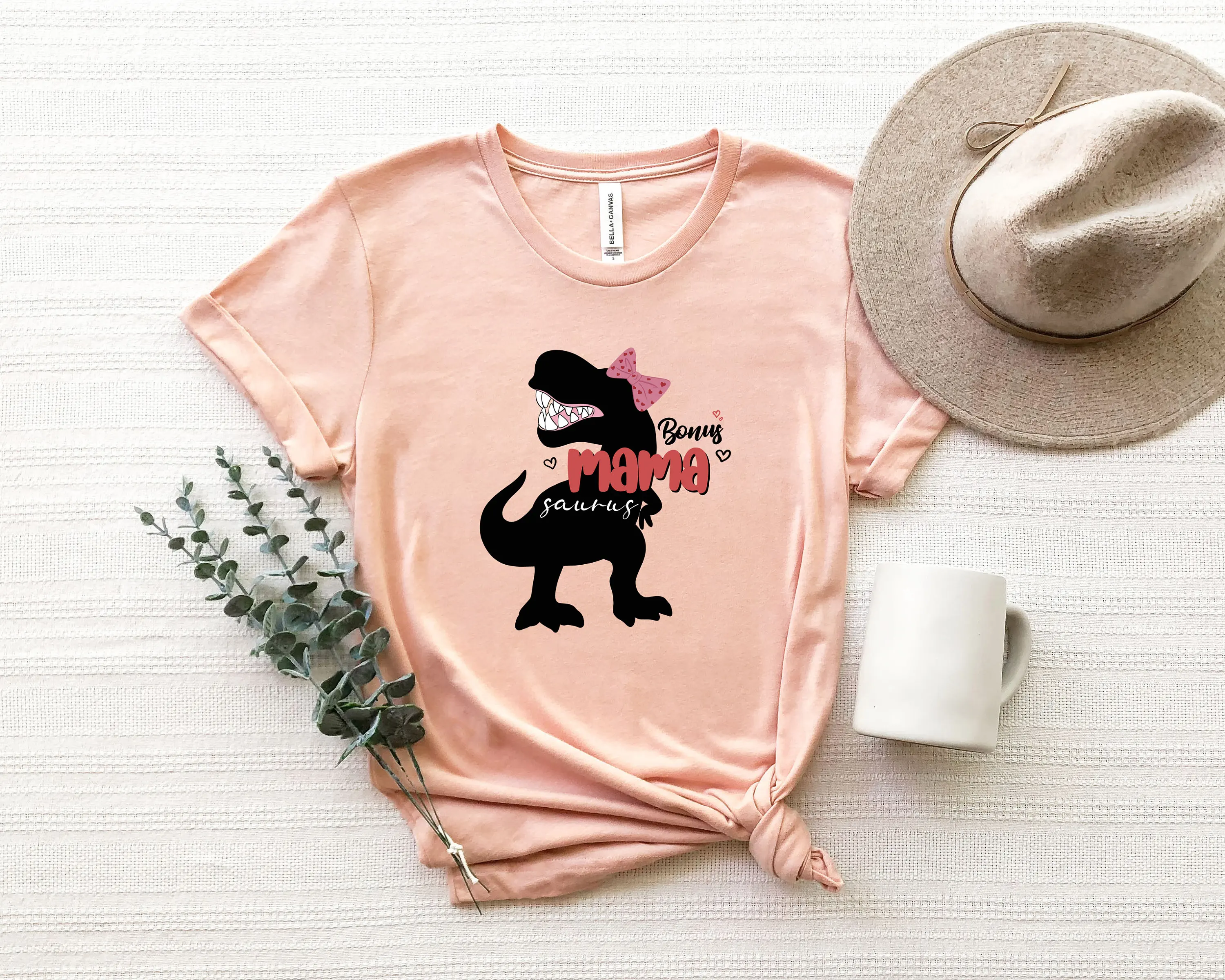 Бонусная футболка Mamasaurus с милым динозавром для шага мамы на день рождения мама