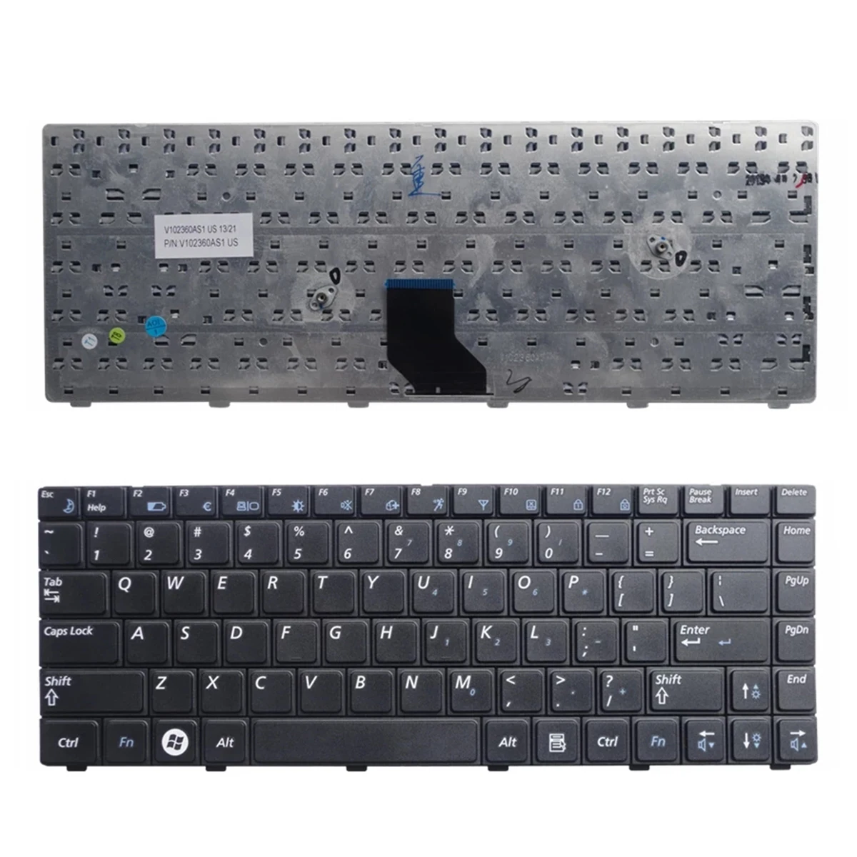 

Ons Voor for Samsung NP-R522 NP-R520 R520 R522 R522H R518 R550 R450 R513 R515 Laptop Toetsenbord Engels Amerikaanse Versie Black