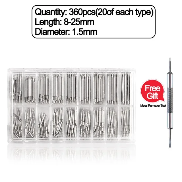 

Ремешок для часов из нержавеющей стали с пружинными стержнями, инструменты для ремонта браслета, звеньевой браслет для часов, аксессуары дл...