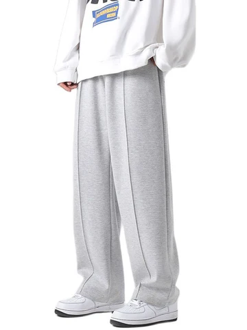 Брюки женские повседневные однотонные до щиколотки с поясом на резинке и широкими штанинами