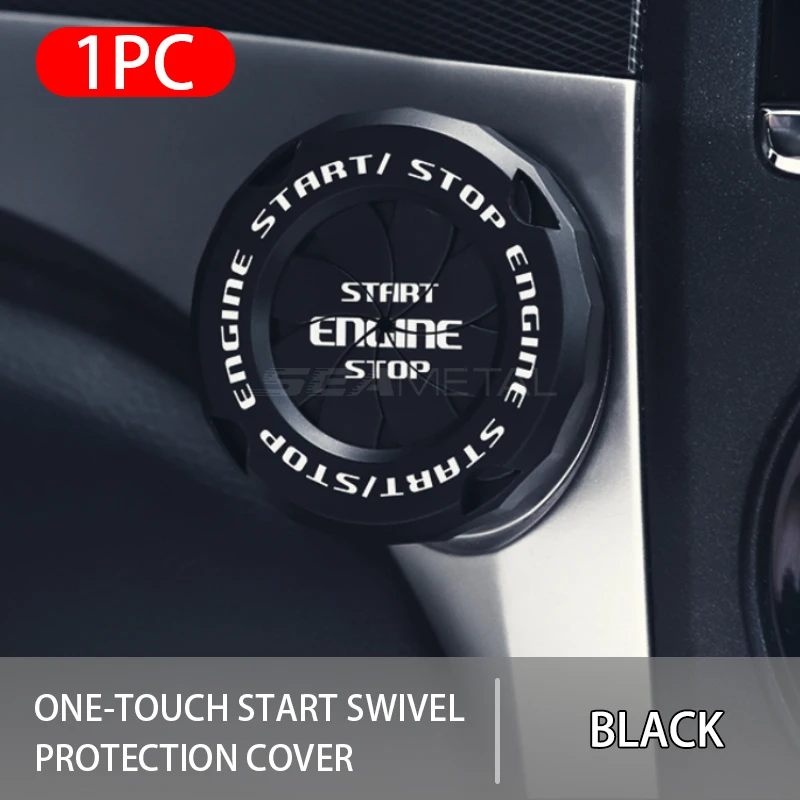 

Декоративная Наклейка SEAMETAL На Кнопку Запуска/остановки Двигателя Автомобиля, Защита От Царапин
