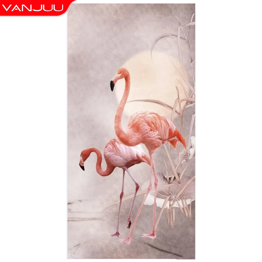 VANJUUCross наборы для вышивки Firebird 11CT Лебедь полная вышивка рукоделие DIY Печатный