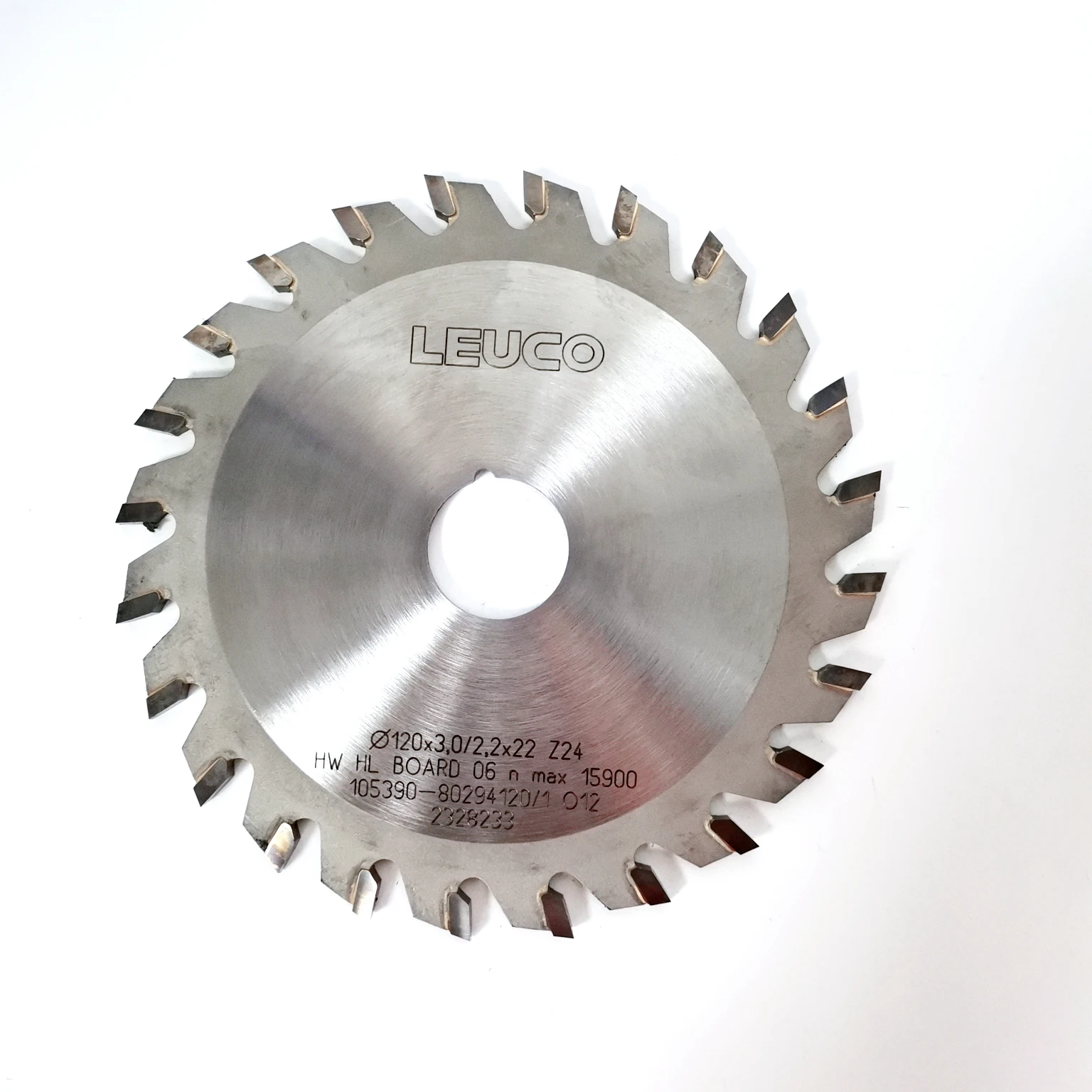 Фото Пильные диски Sanhomt TCT 120x3.1/4.0x22x24Z для деревообработки, аналог LEUCO 80294120 №2
