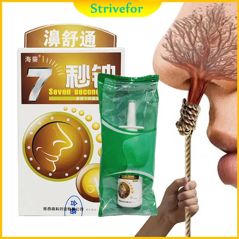 

2pcs Rhinitis Spray Nasal Care Ointment Chronic Rhinitis Treatment Sprays Congestion Runny Nose Medical Herbal Nose Care E0007