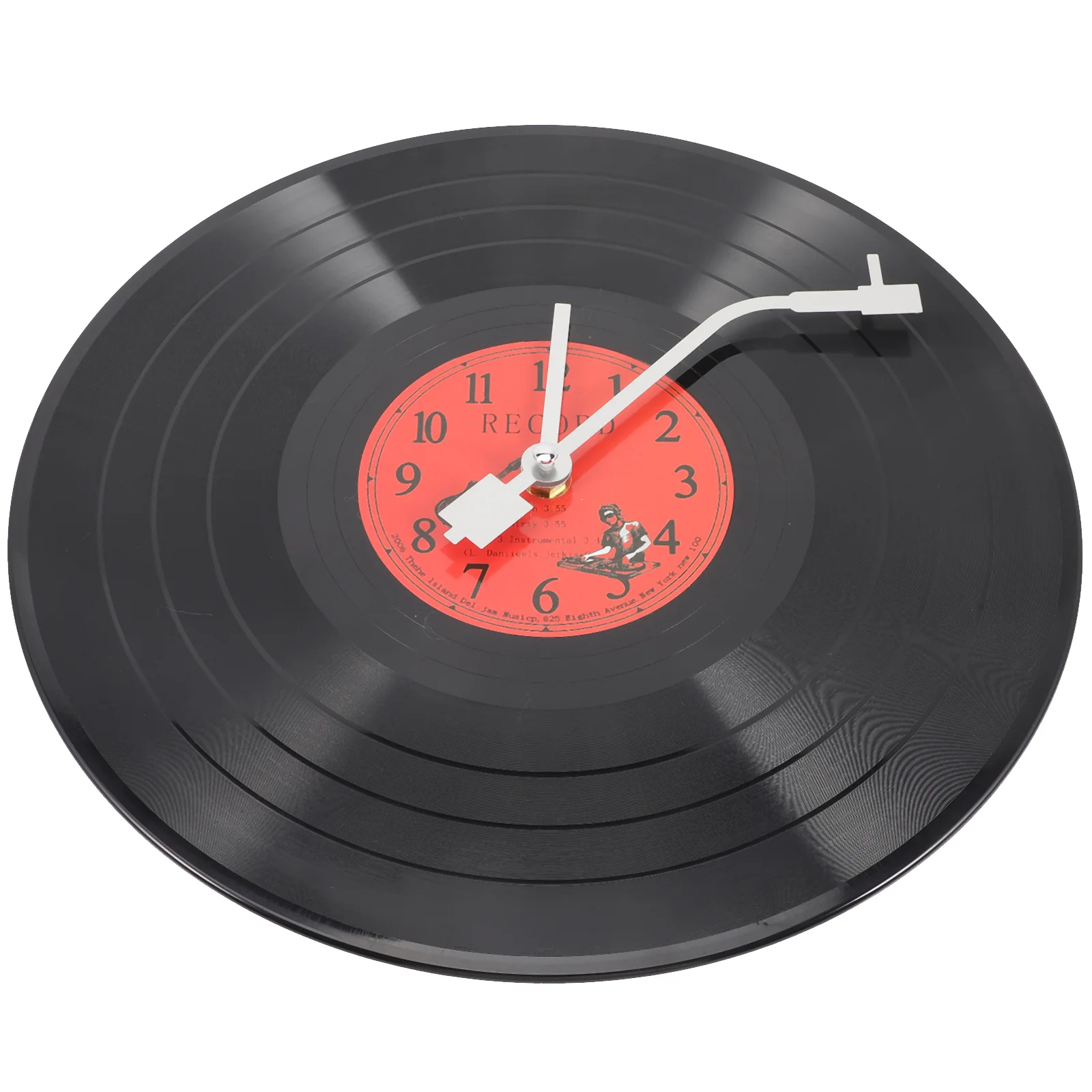 

Clock Wall Vinyl Record Music Decor Hanging Records Silent Ocean Minimalist Office Decorative Clocks Country Vintage Cute Cafe