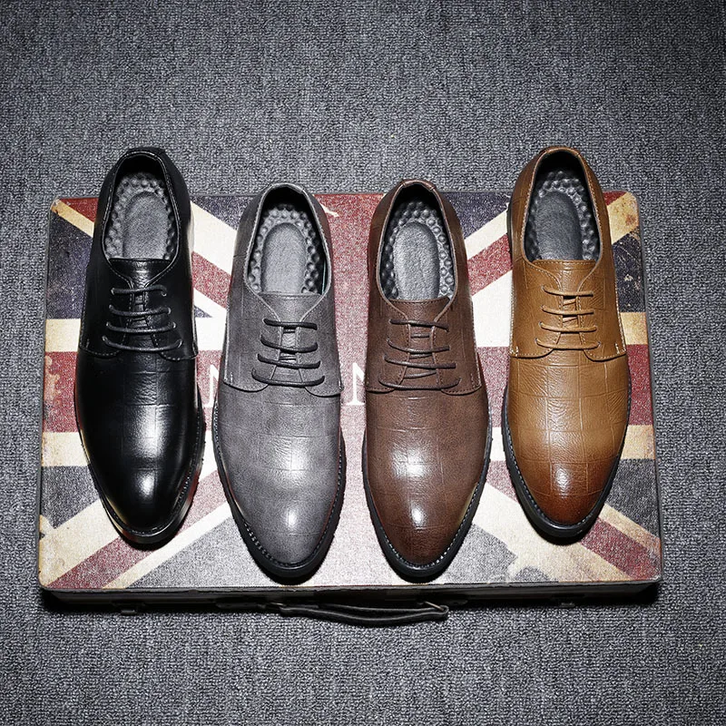 

Oxford Shoes For Men Evening Dress Elevator Shoes For Men Coiffeur Brown Dress Italian Brand Formal Shoes Men Classic Ayakkabi