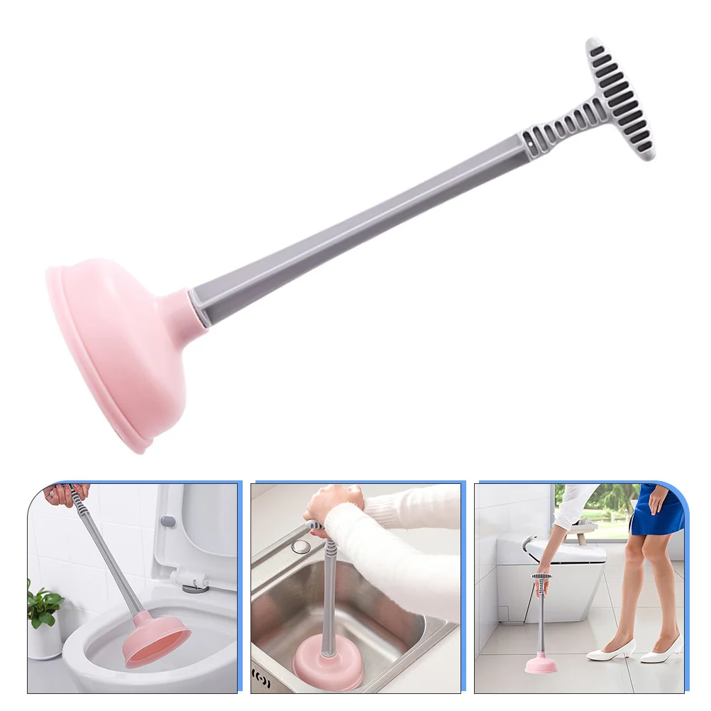 

Plunger Sink Toilet Tool Drain Bathroom Cleaner Showercleaning Pipe Clean Dredgers Sewer Clogging Dredge Plunge Tub