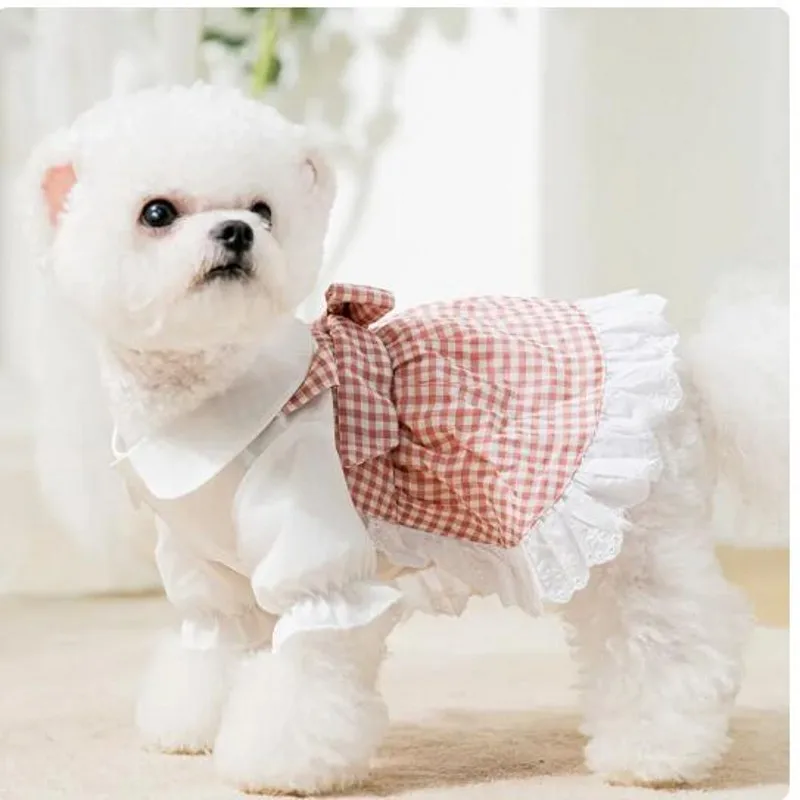 

Pet Dog Bow tie Skirt